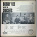 BOBBY VEE AND THE CRICKETS Bobby Vee Meets The Crickets (Liberty LBY 1086) UK 1962 Mono LP
